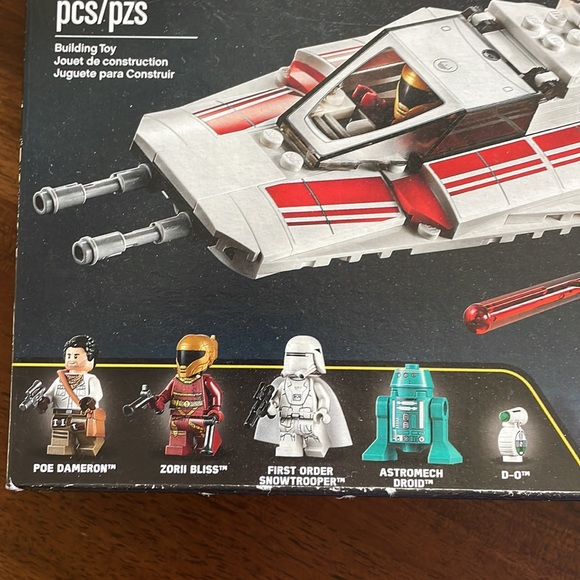 NEW Lego, Star Wars Resistance Y-Wing Starfighter  ages 8+ with 5 mini figures - Picture 3 of 6